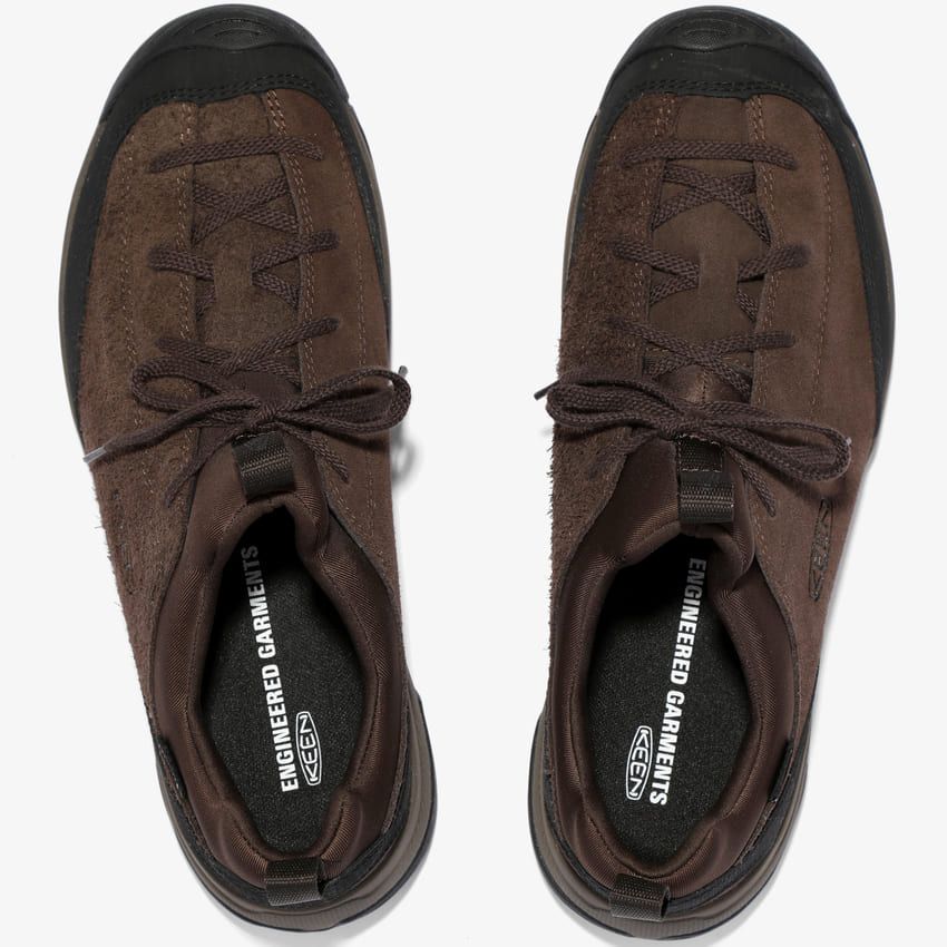 「エンジニアド ガーメンツ×キーン」第3弾は防水仕様でアシンメトリーデザイン。スリッポンにもなるってよ！ - 8枚目の画像