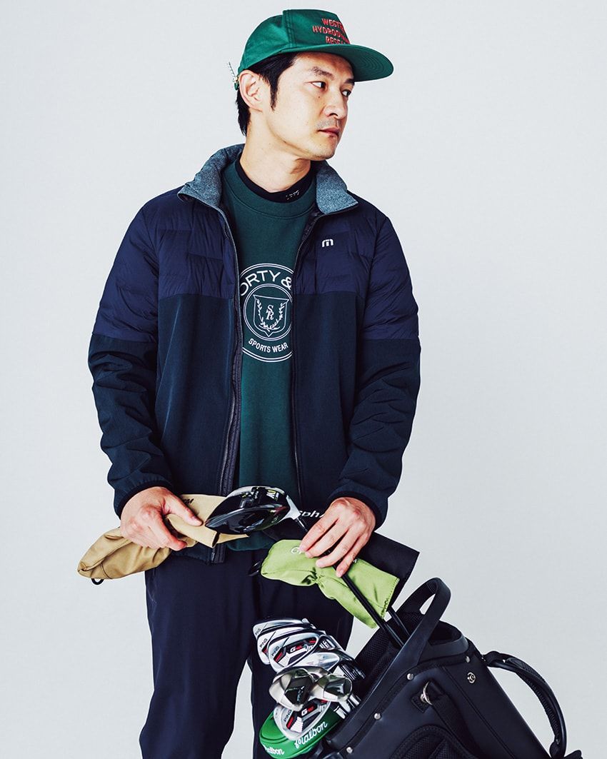 冬のゴルフに欠かせない“スイングを邪魔しないアウター”なら「トラヴィスマシュー」で！ - 1枚目の画像