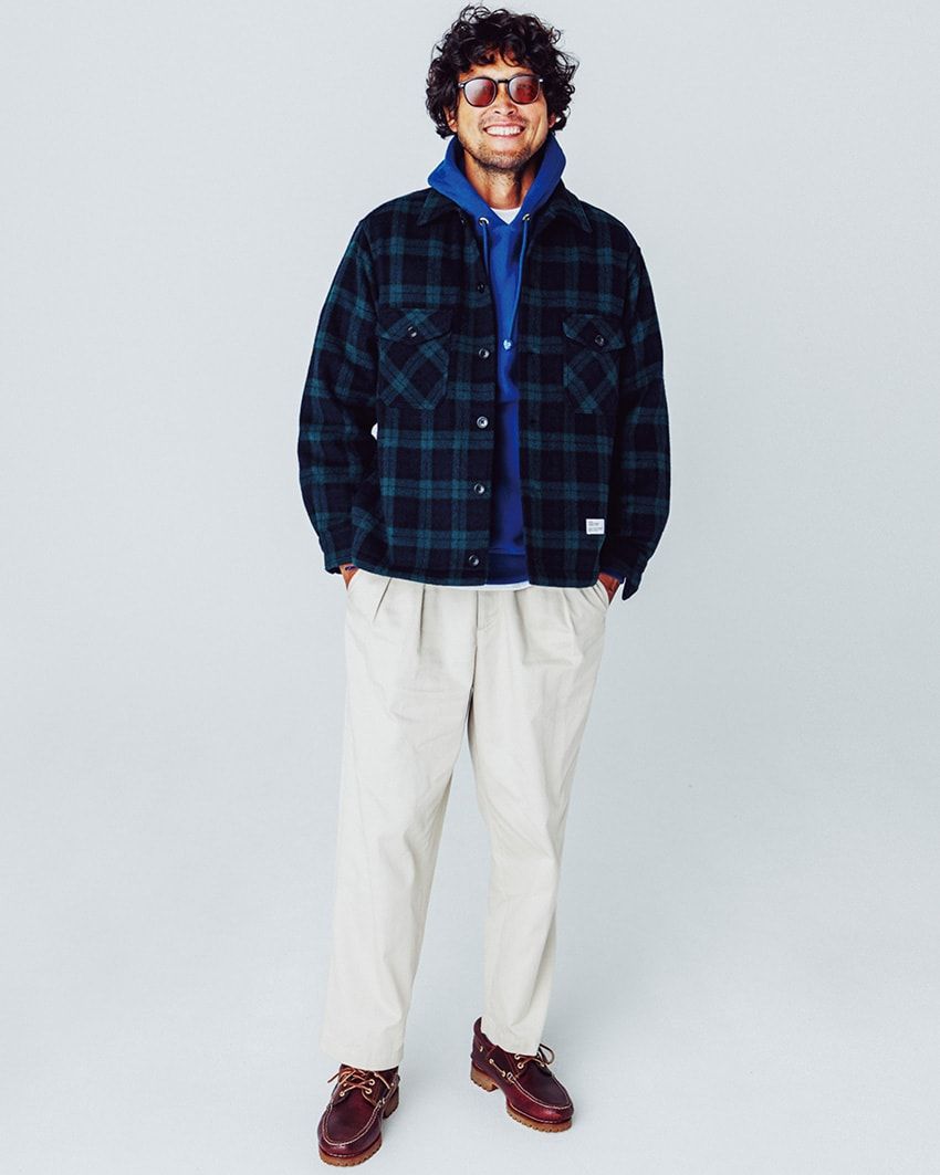 ベドウィンの“古着みたいな”CPOジャケットを、新鮮に着こなす絶妙バランスコーデ - 3枚目の画像