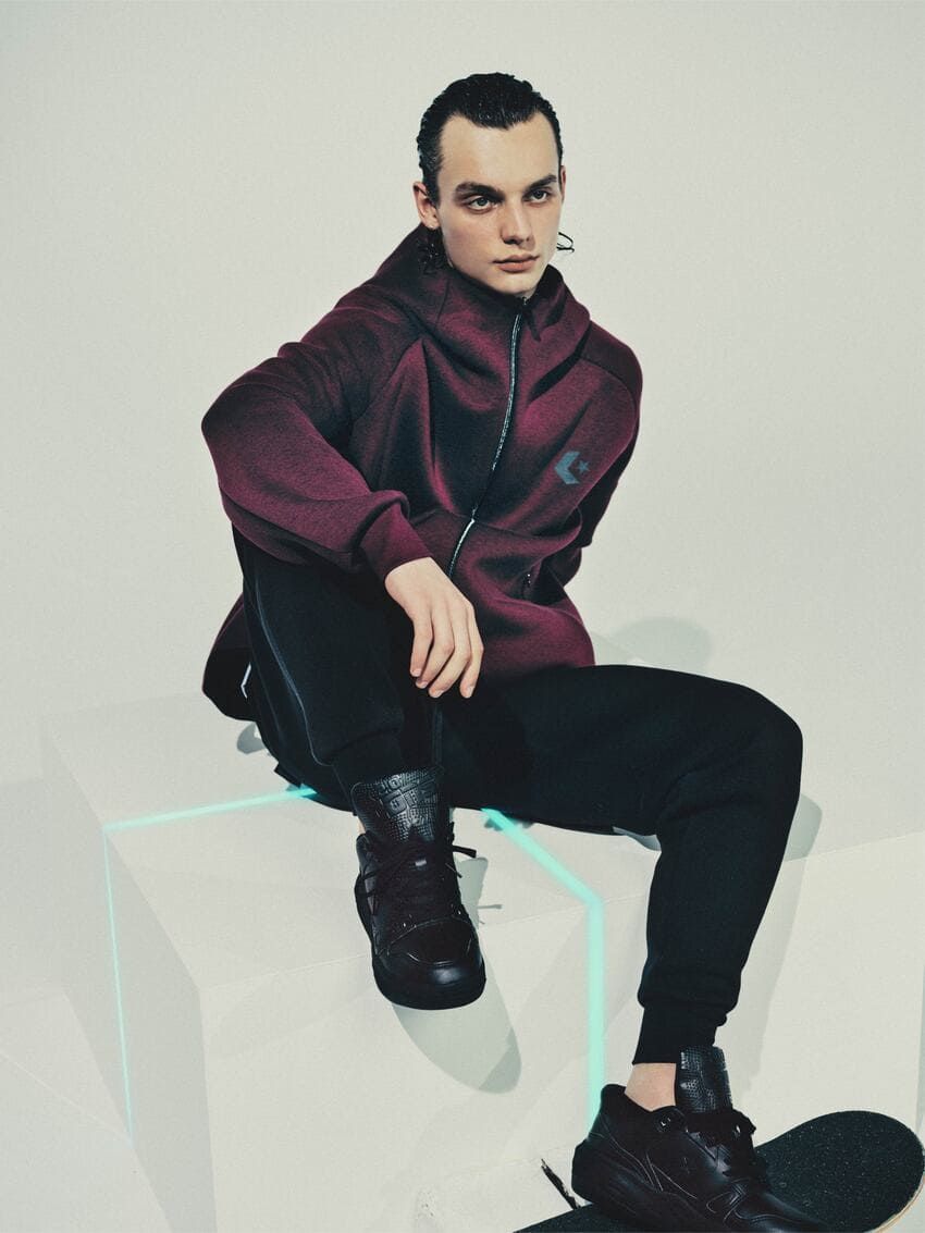 「コンバース」初の“バスケイト”スニーカー。フミトガンリュウとコラボしてERX260が違った顔立ちに - 8枚目の画像