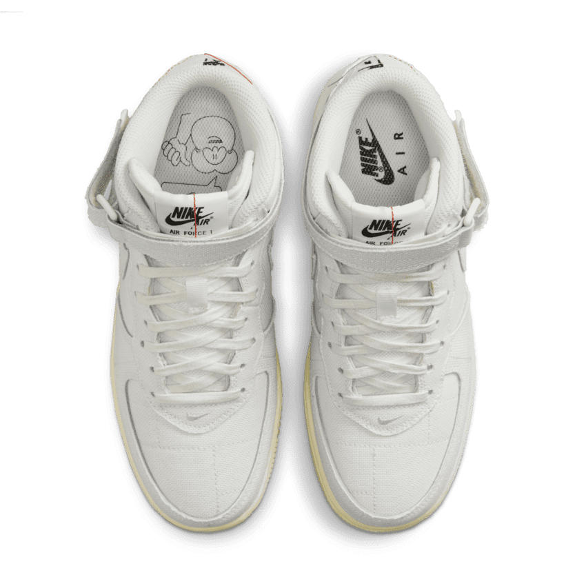 ひと皮剥ける「エア フォース 1」、2層構造になった下には名門カラーが。靴紐がもらえるイベントも！ - 15枚目の画像