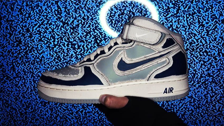 ひと皮剥ける「エア フォース 1」、2層構造になった下には名門カラーが。靴紐がもらえるイベントも！ - 30枚目の画像