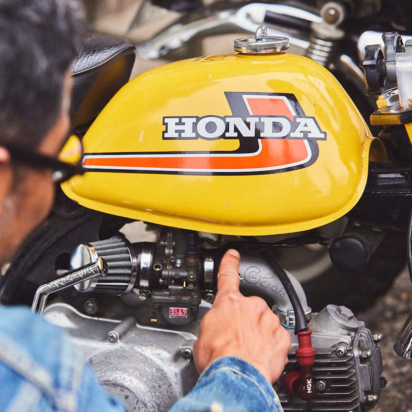 「10代のバイクへの憧れを叶えました」マニアが唸る’70年代ホンダ「モンキー Z50J」の魅力 - 3枚目の画像