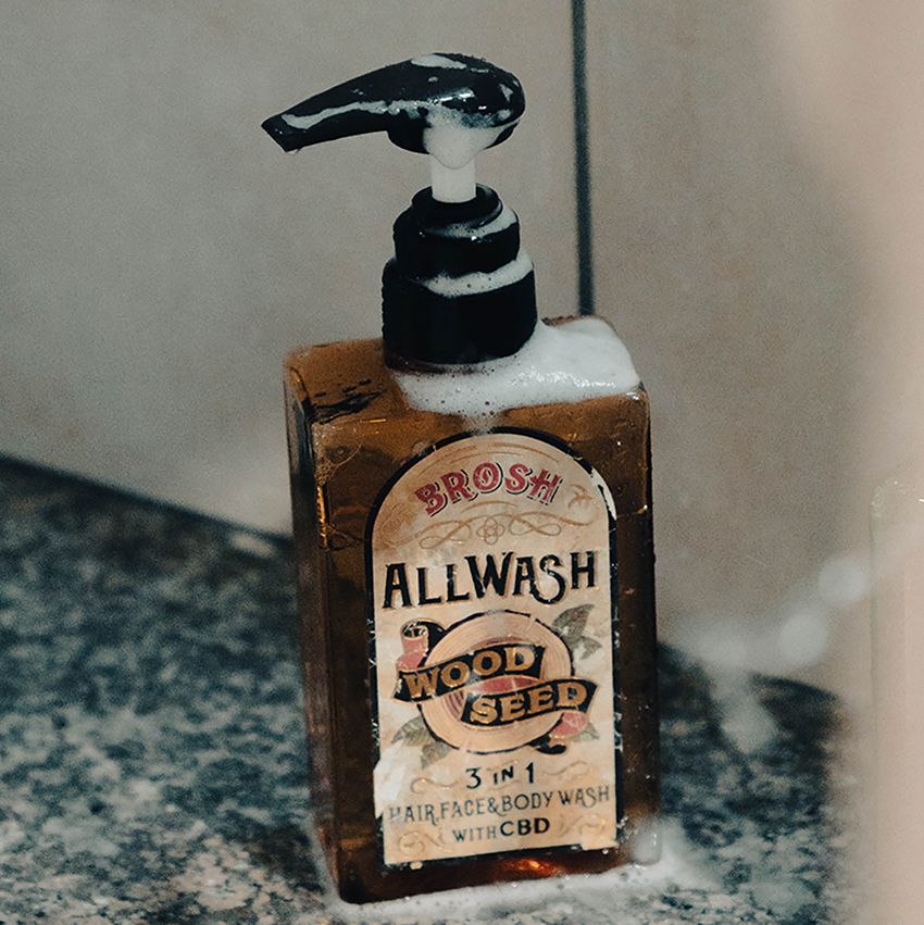 「ブロッシュ」のオールウォッシュはCBD入りで、髪、顔、体を一本で洗えるオールインワン石鹸 - 2枚目の画像