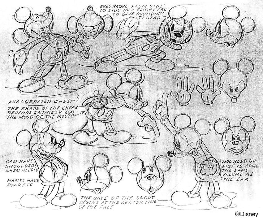 “大人のミッキー”の決定版。デッサン調のミッキーマウスを胸に抱く「ポータークラシック」のフリース - 20枚目の画像