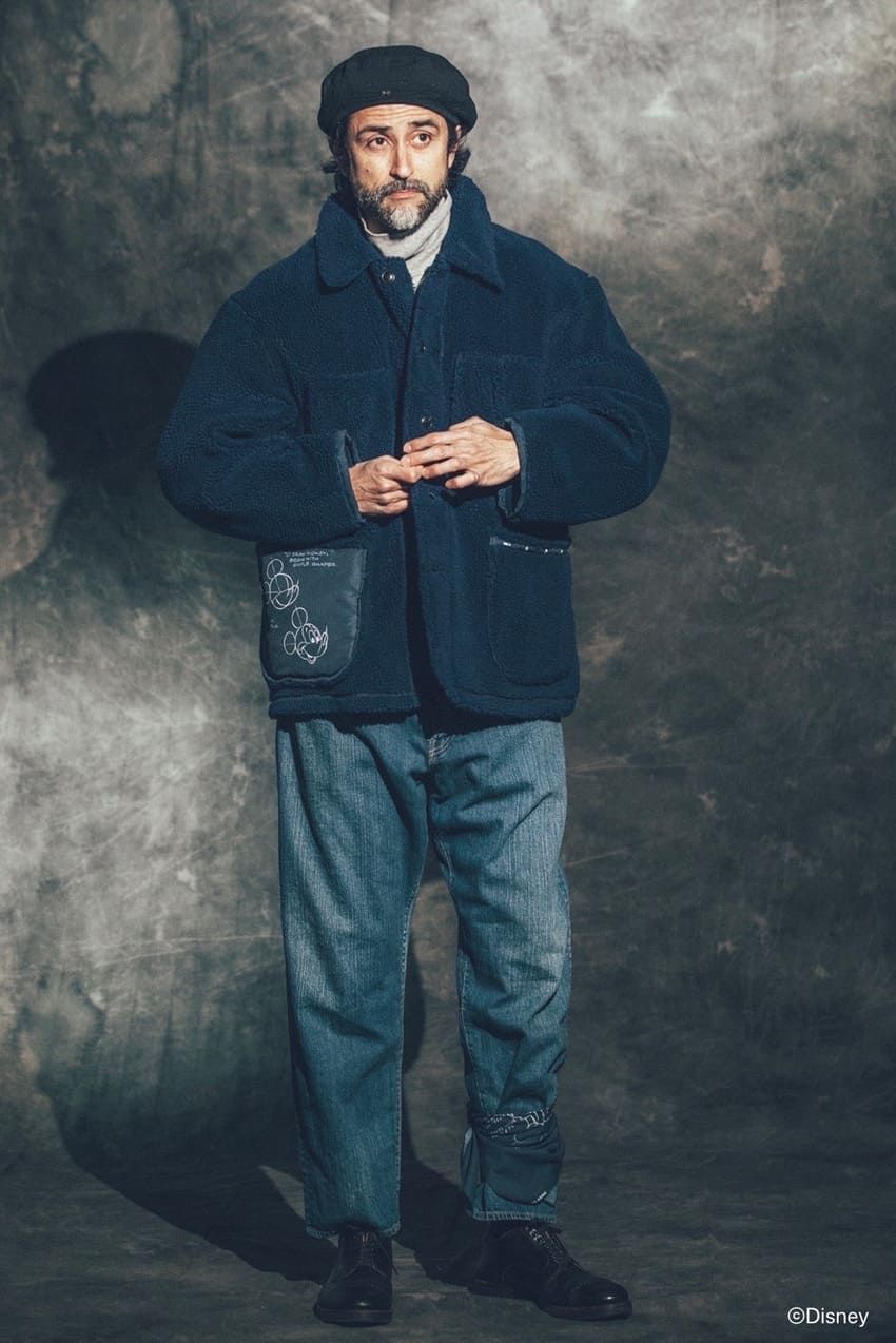 “大人のミッキー”の決定版。デッサン調のミッキーマウスを胸に抱く「ポータークラシック」のフリース - 21枚目の画像