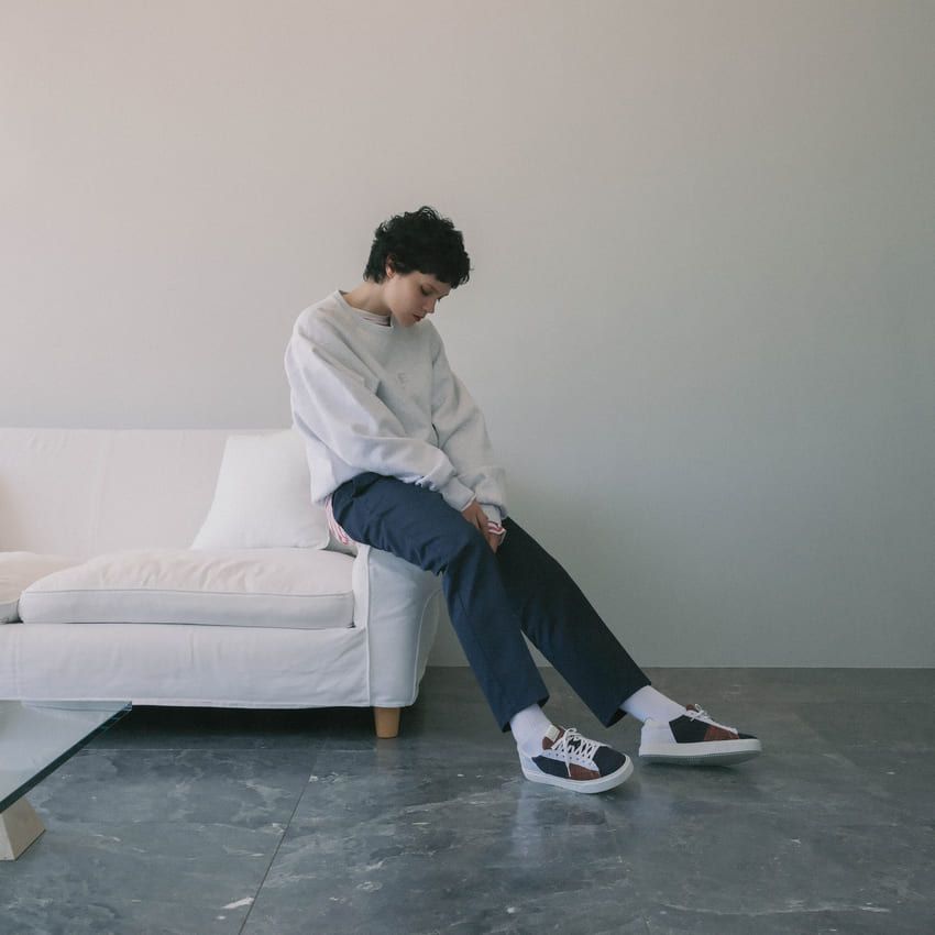 端材を使った「クレイ」のスニーカーは“ベドウィン”別注品。スウェットアッパーのサステナな一足の魅力 - 8枚目の画像