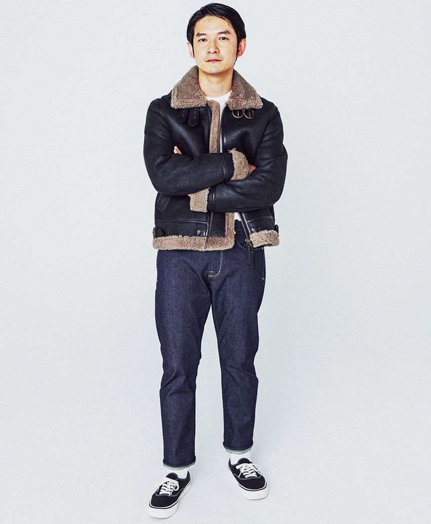 “シンプルで格好いい”コーディネイトを「チンクワンタ」のムートンジャケットで！ - 3枚目の画像