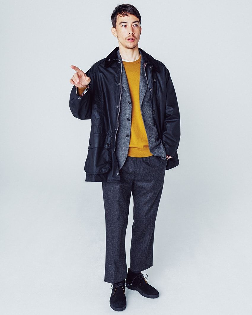 「バブアー」をさりげな“違い”でマンネリ回避！ ビショップ別注の変化球ビューフォート - 1枚目の画像