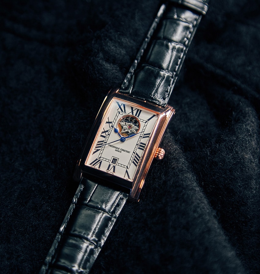 フレデリック・コンスタント」の新作時計で楽しむ究極の2択、“ユニーク
