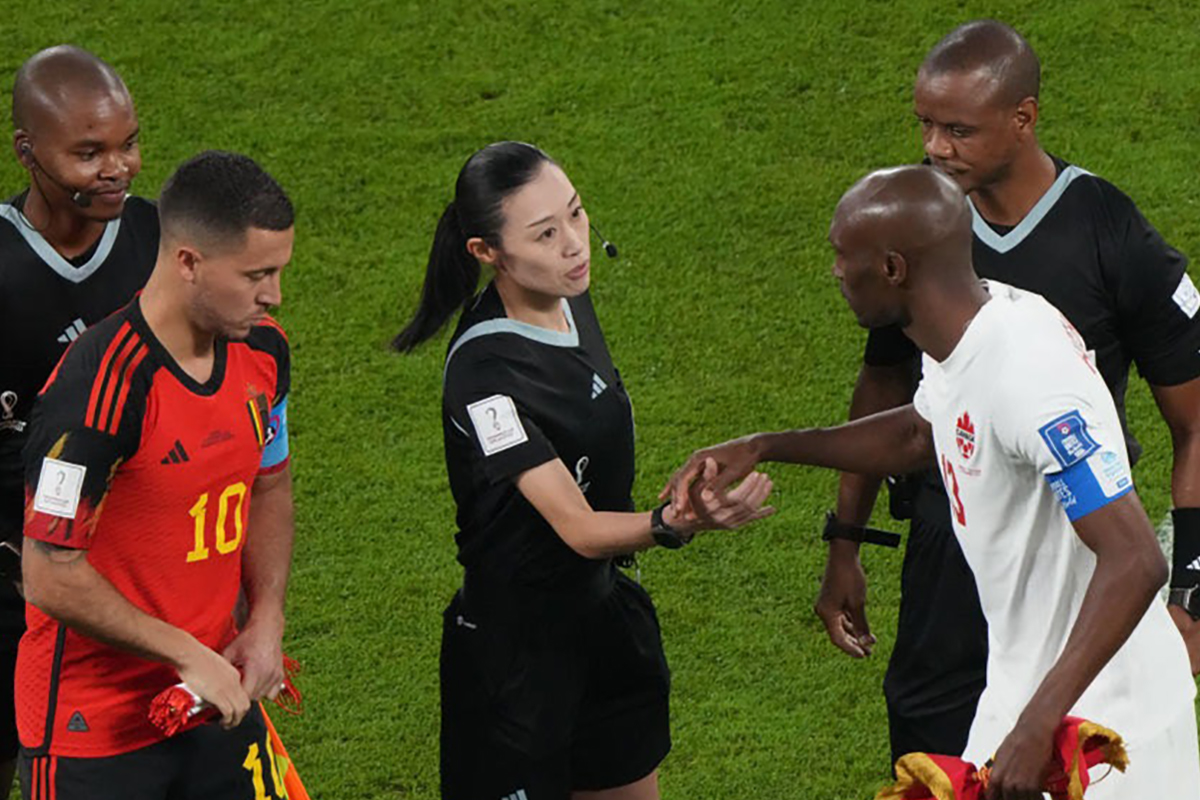 W杯史上初の女性審判員へと導いたのは、渋々のキャリア転向だった