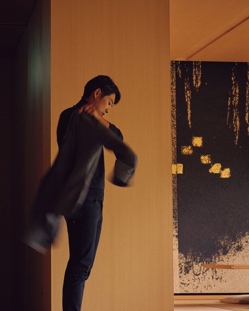 反町隆史が着る“カシミヤ”。京都を舞台に過ごす、ウェルネスなひととき - 4枚目の画像