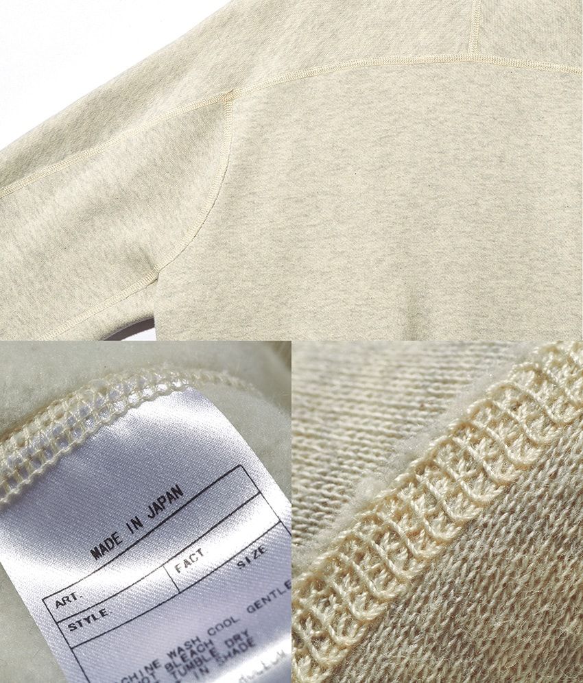 普段着こそ長く着られるものを！「レイニング チャンプ」ディレクターが選ぶグッドスウェット3例 - 9枚目の画像