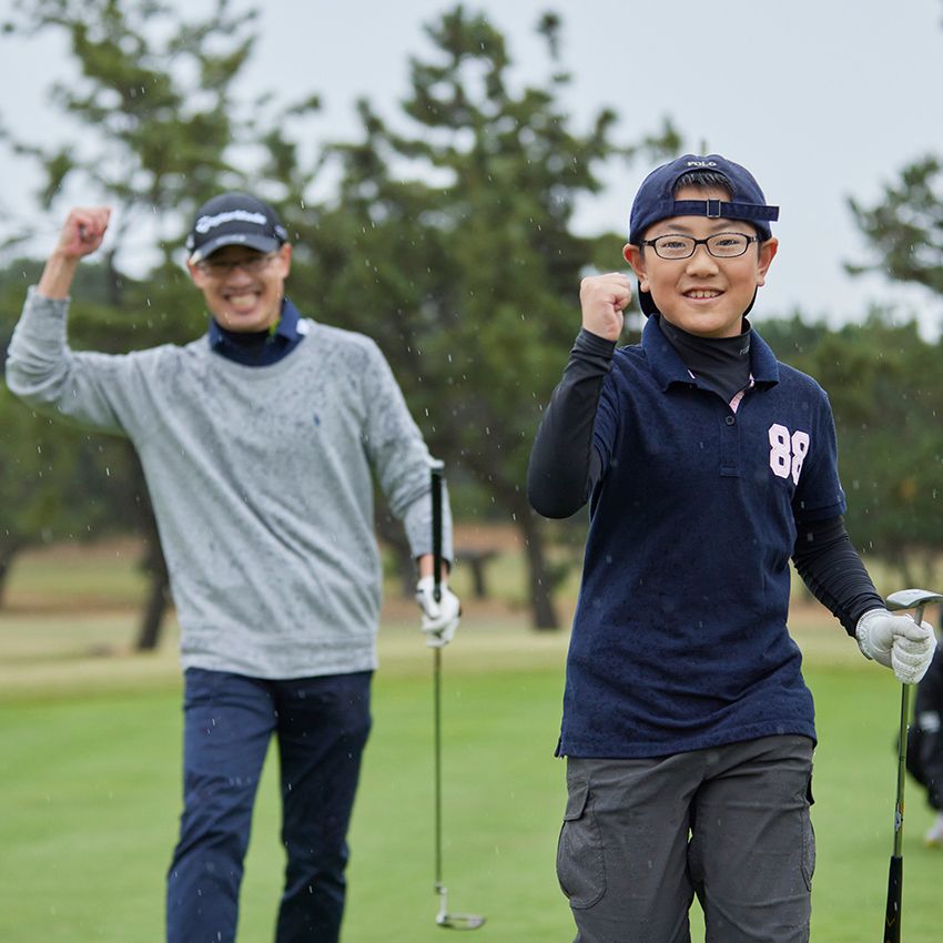 雨を吹き飛ばす満面の笑顔。オーシャンズの人気イベント「親子ゴルフvol.4」をレポート！ - 28枚目の画像
