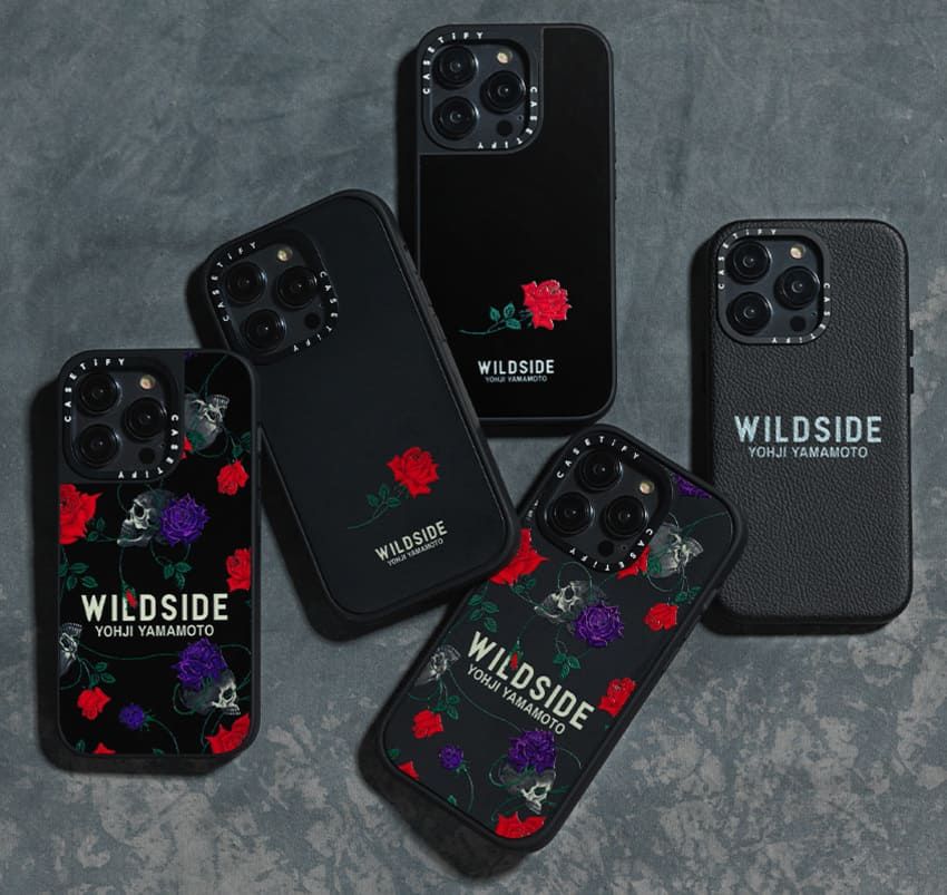 「ワイルドサイド ヨウジヤマモト」のスマホケースがケースティファイから。スカルと薔薇が格好いい！ - 9枚目の画像