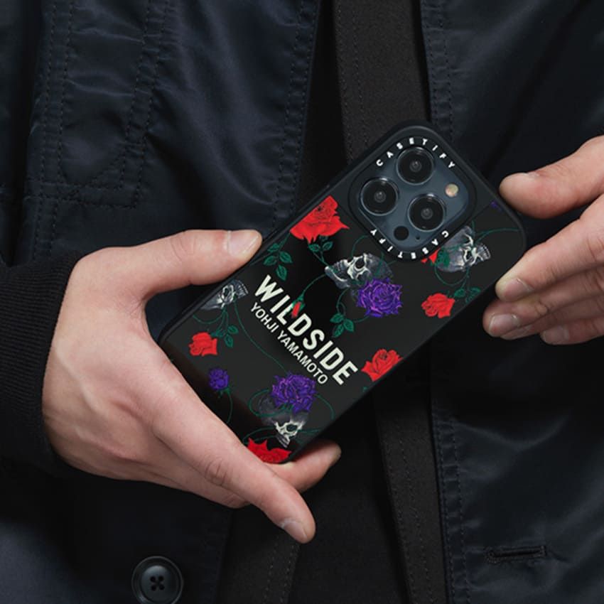 「ワイルドサイド ヨウジヤマモト」のスマホケースがケースティファイから。スカルと薔薇が格好いい！ - 6枚目の画像