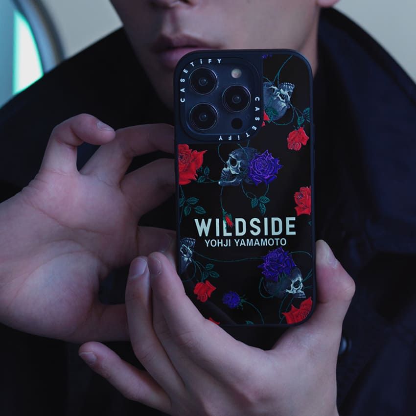 「ワイルドサイド ヨウジヤマモト」のスマホケースがケースティファイから。スカルと薔薇が格好いい！ - 11枚目の画像