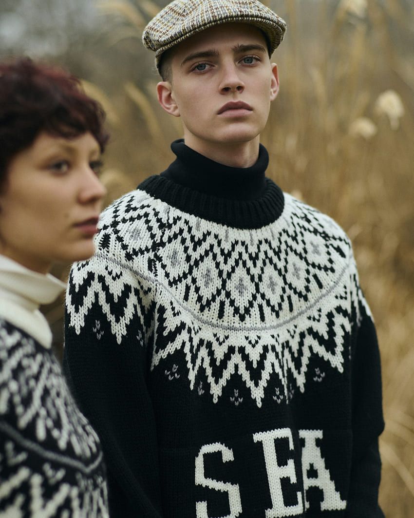 「ウィンダンシー」のニットコレクション登場。洒落を利かせた、雪山が似合う海の冬服 - 7枚目の画像
