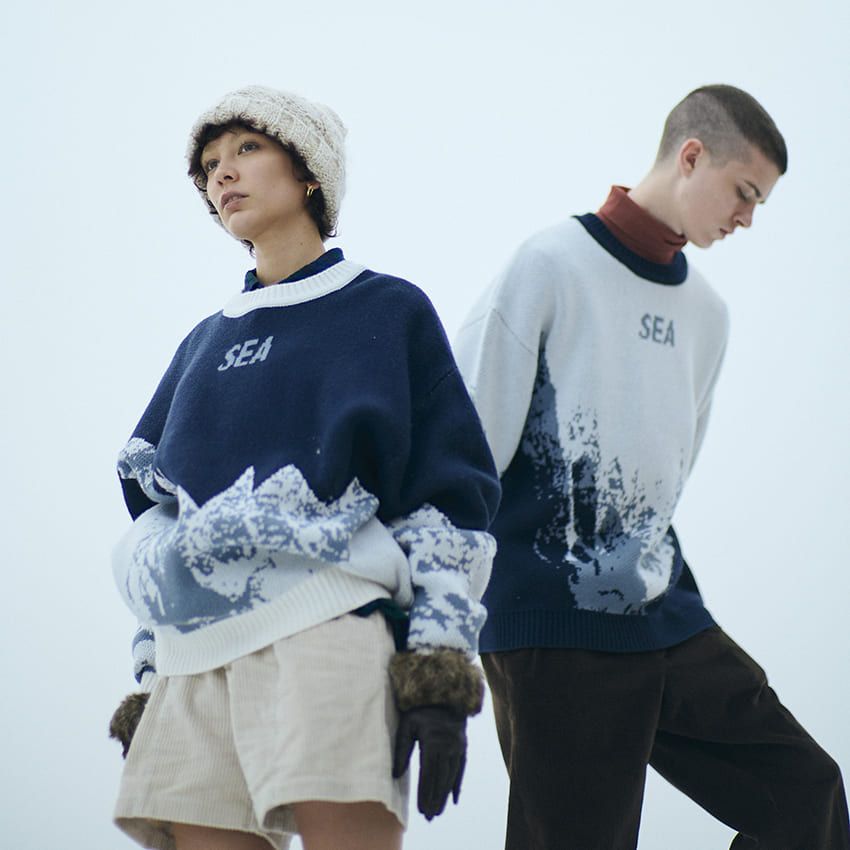 「ウィンダンシー」のニットコレクション登場。洒落を利かせた、雪山が似合う海の冬服 - 10枚目の画像