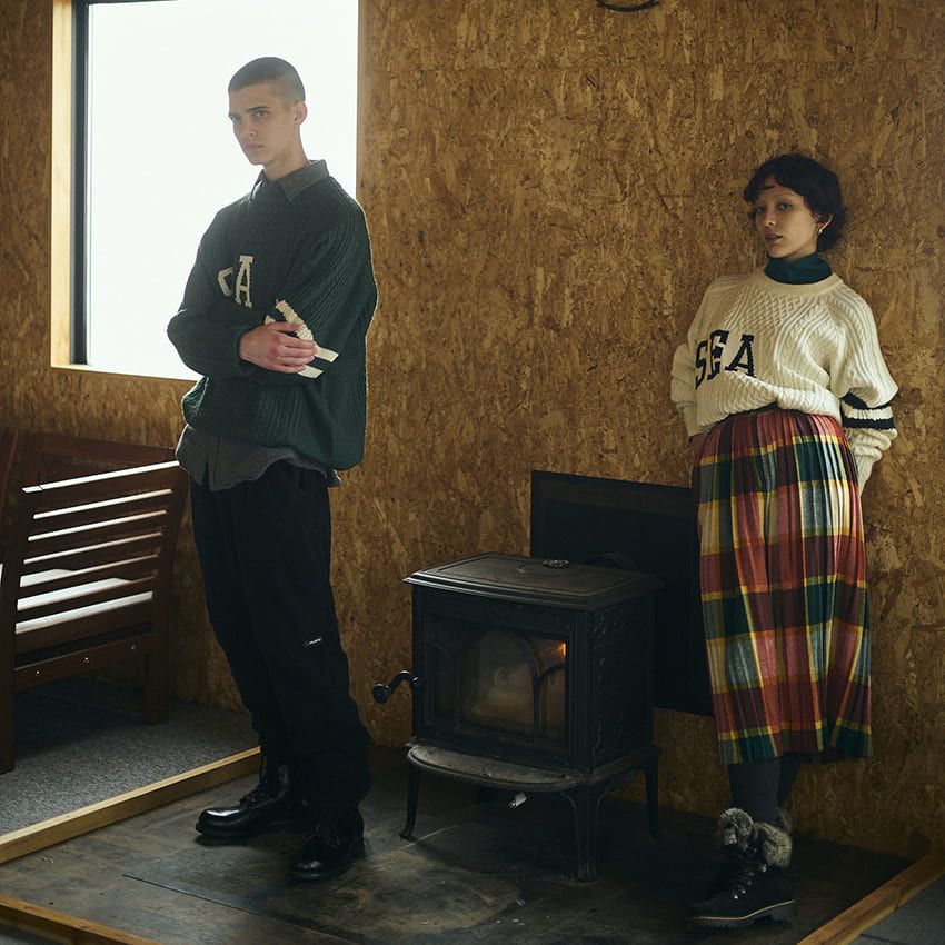 「ウィンダンシー」のニットコレクション登場。洒落を利かせた、雪山が似合う海の冬服 - 8枚目の画像