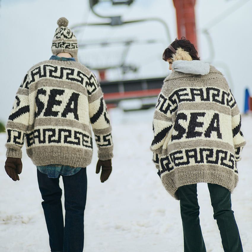 「ウィンダンシー」のニットコレクション登場。洒落を利かせた、雪山が似合う海の冬服 - 2枚目の画像