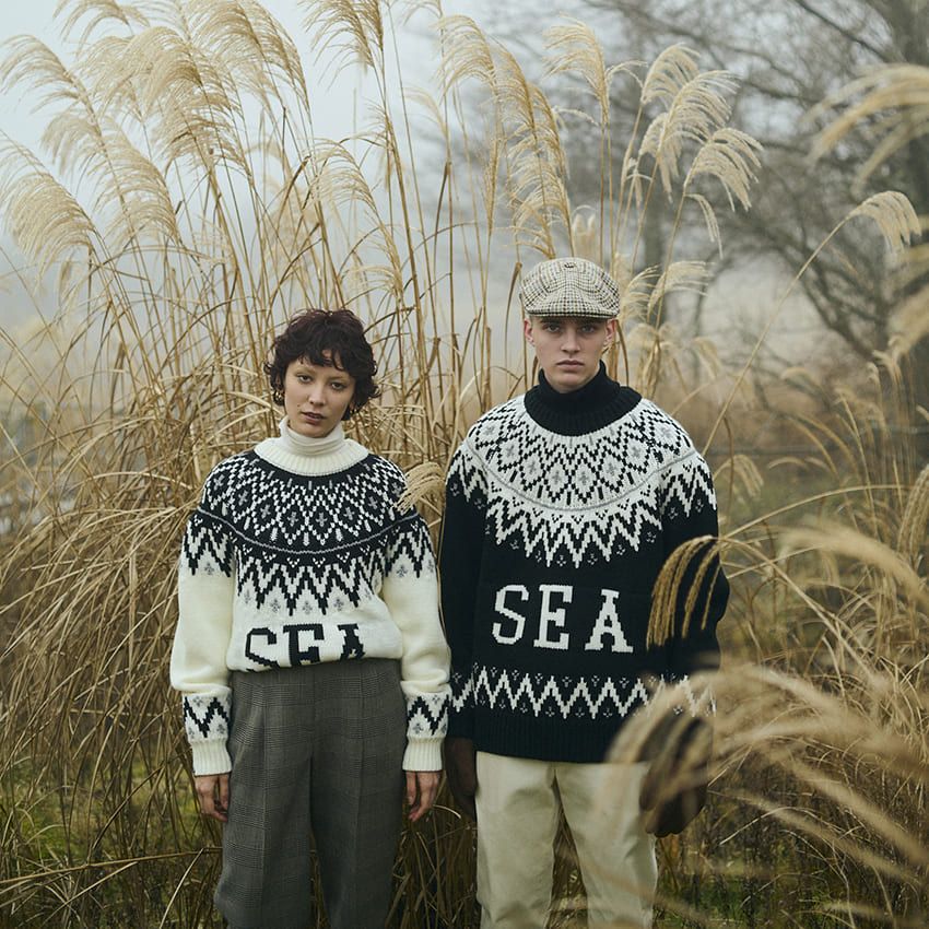 「ウィンダンシー」のニットコレクション登場。洒落を利かせた、雪山が似合う海の冬服 - 6枚目の画像