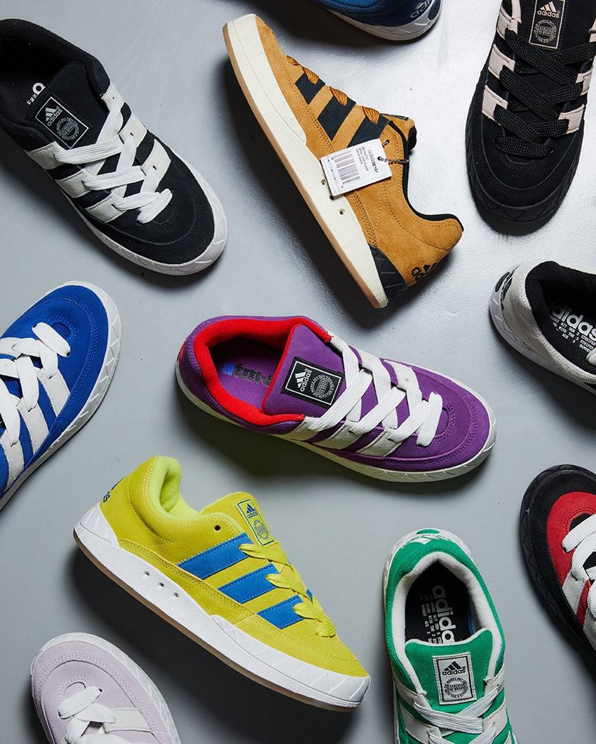 アディダス「アディマティック」に新色パープル登場。まだゴールデンサイズ残ってます！ - 2枚目の画像