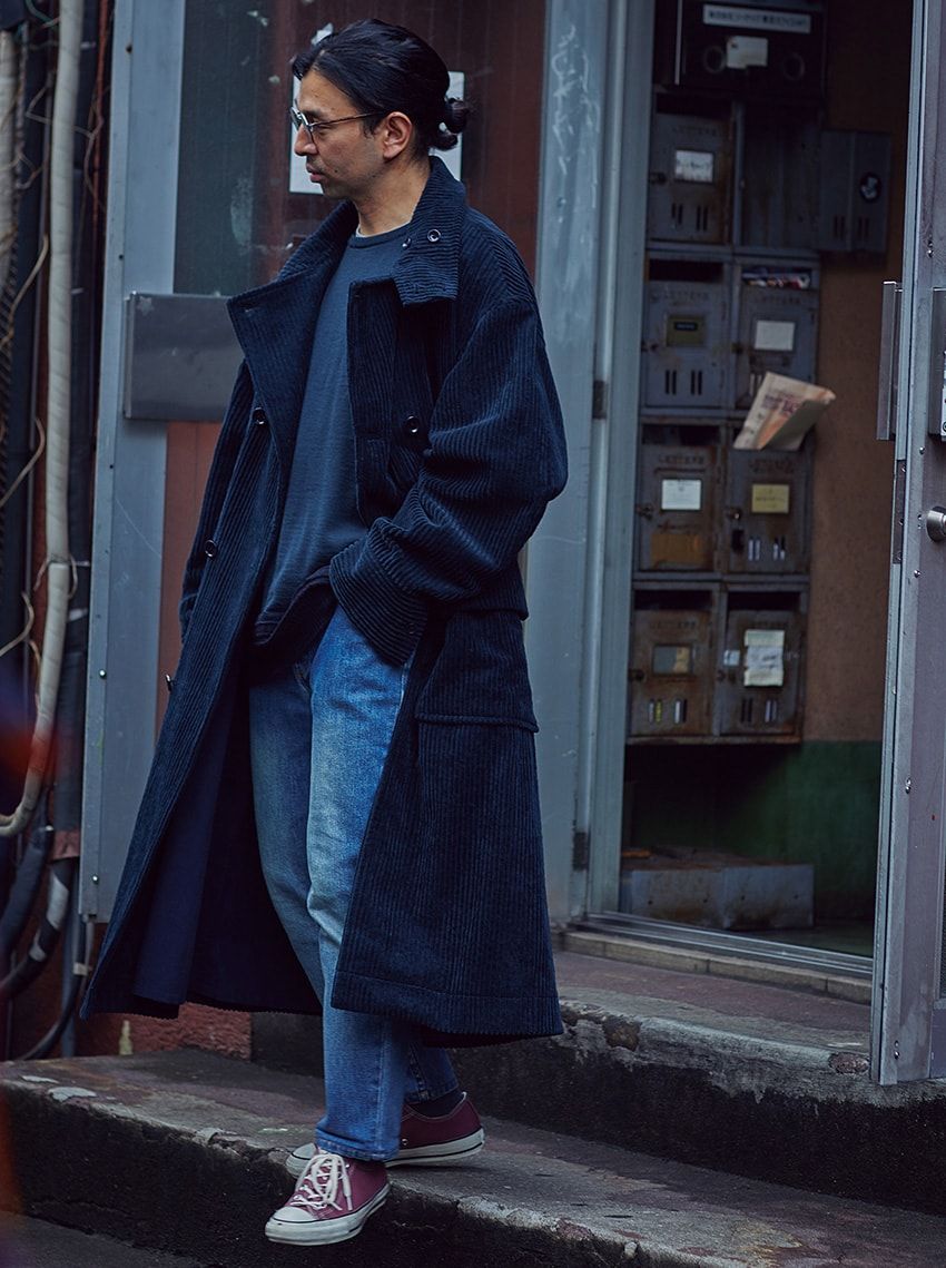 「ロングコートは身長がモノをいう」は間違い。160〜170cmの着こなし巧者を街角で発見！ - 9枚目の画像