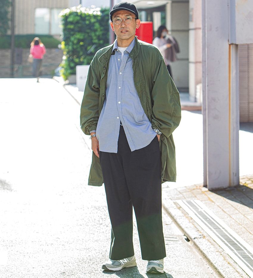 ロングコートはどんな身長でも似合う！ 〜175cmの着こなし巧者を街角から選抜 - 3枚目の画像