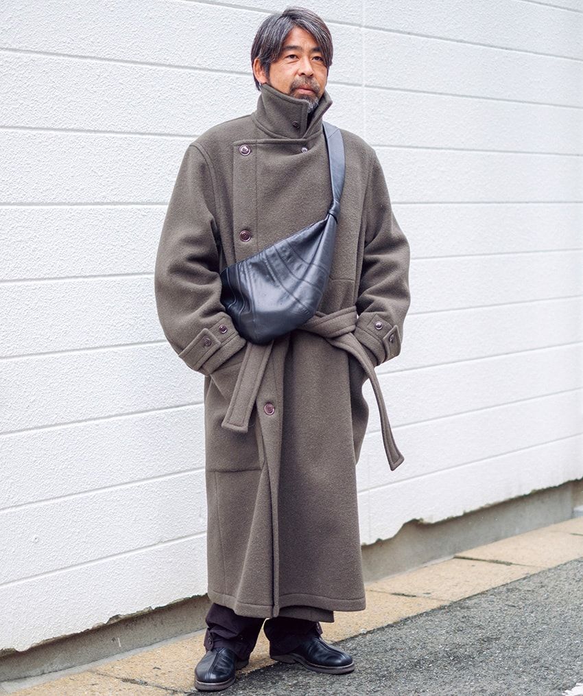 ロングコートはどんな身長でも似合う！ 〜175cmの着こなし巧者を街角から選抜 - 6枚目の画像