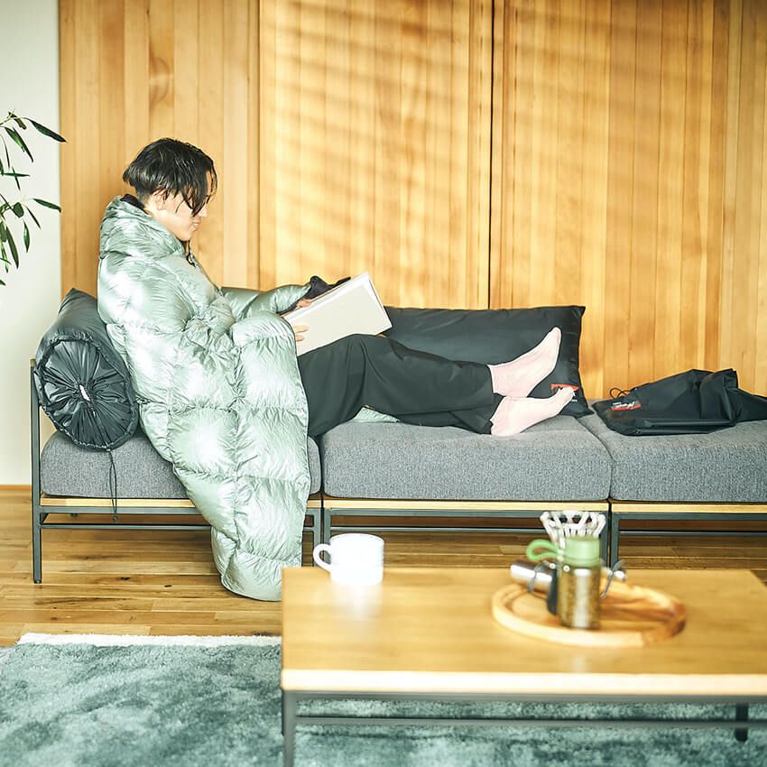 「ナンガ」のインテリアが登場！ オーロラテックス採用の寝袋っぽいクッションとか最高！ - 8枚目の画像