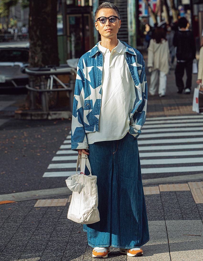 リアルな大人デニムの最適解。太め、きれいめ、王道etc……5者5様の街角スタイル - 2枚目の画像