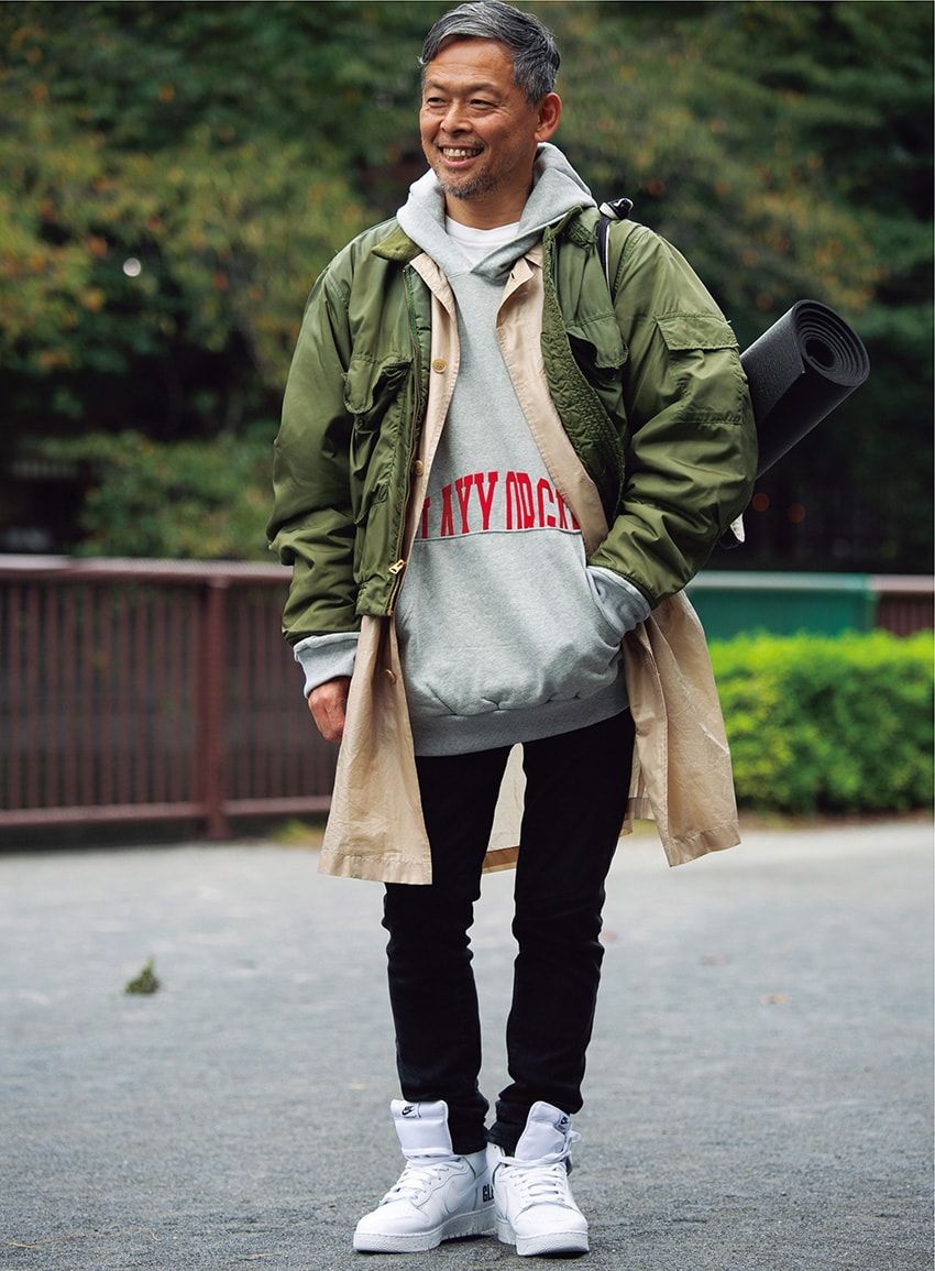 【大人のミリタリー・スタイル11選】街角で発見した30代、40代、50代をスナップ！ - 5枚目の画像