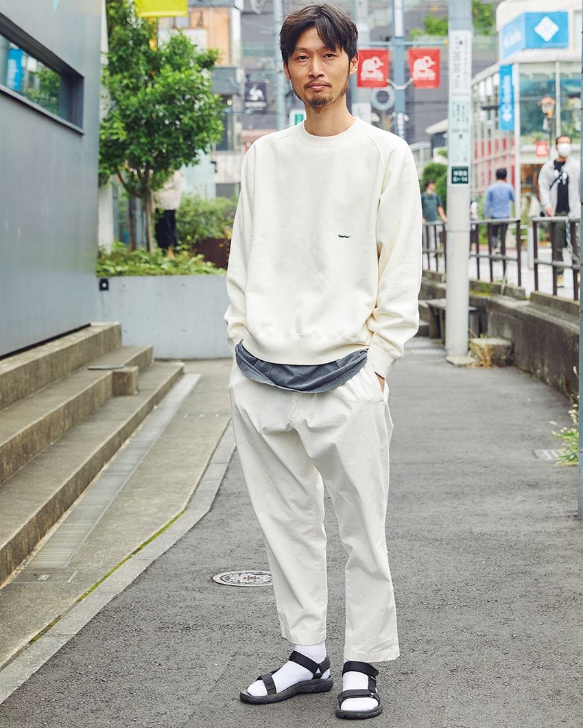 最旬“モノトーン”スタイルをスナップ。黒＆白の分量でマトリックスに！ - 12枚目の画像