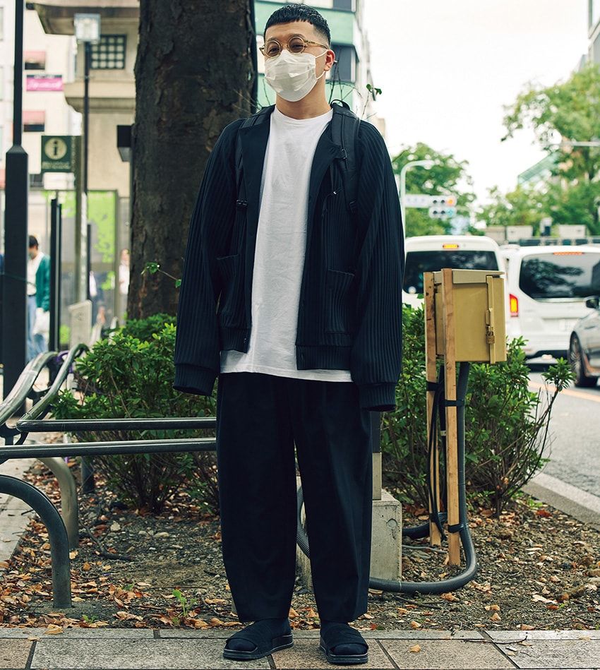 最旬“モノトーン”スタイルをスナップ。黒＆白の分量でマトリックスに！ - 6枚目の画像