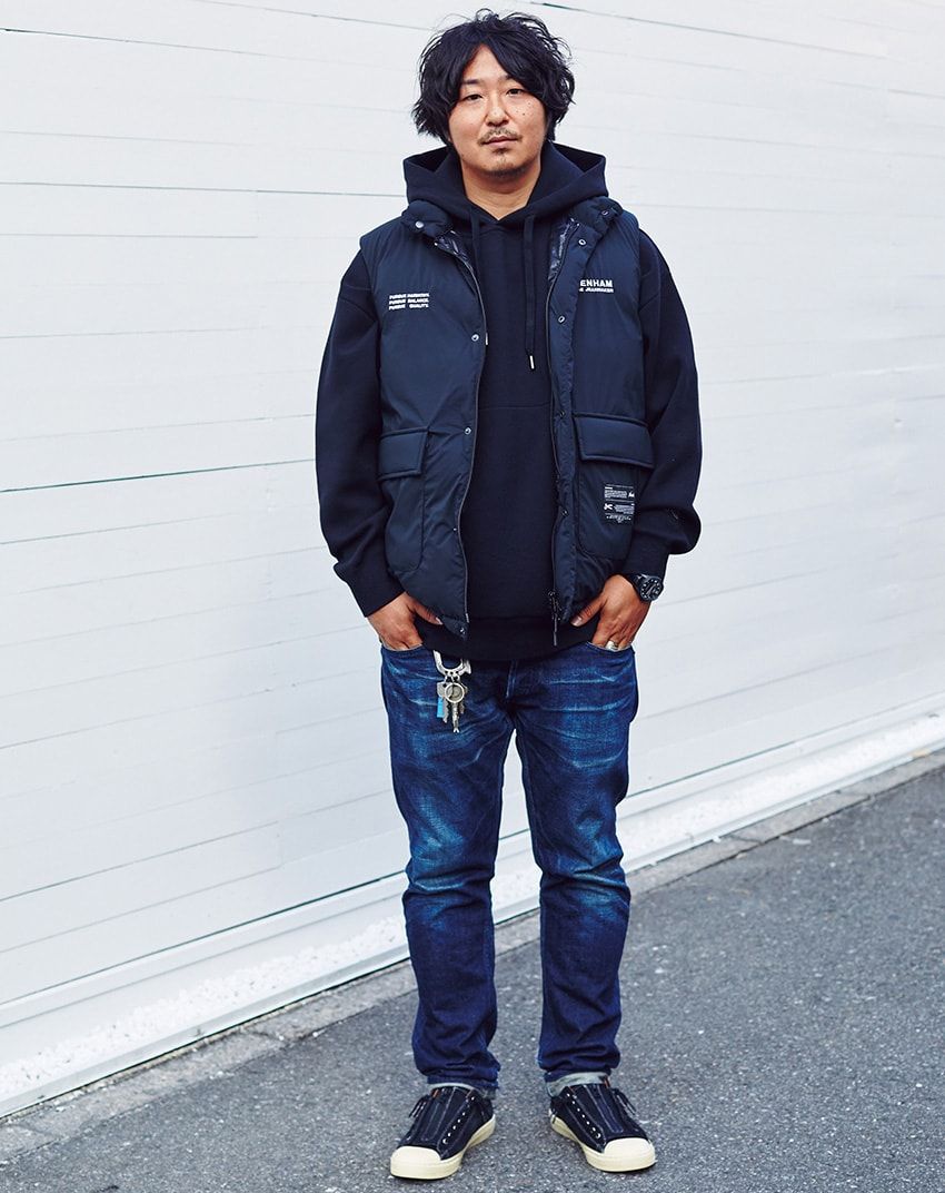 ダウンベストを着こなす10人のスタイルをスナップ。BEST OF VESTな男たちの肖像 - 1枚目の画像