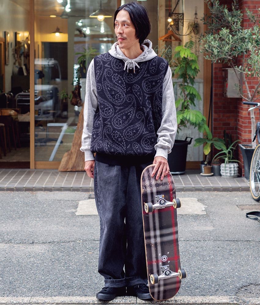 30代、40代のファッションと柄モノのいい関係。大胆に、さりげなく着こなす10人 - 1枚目の画像