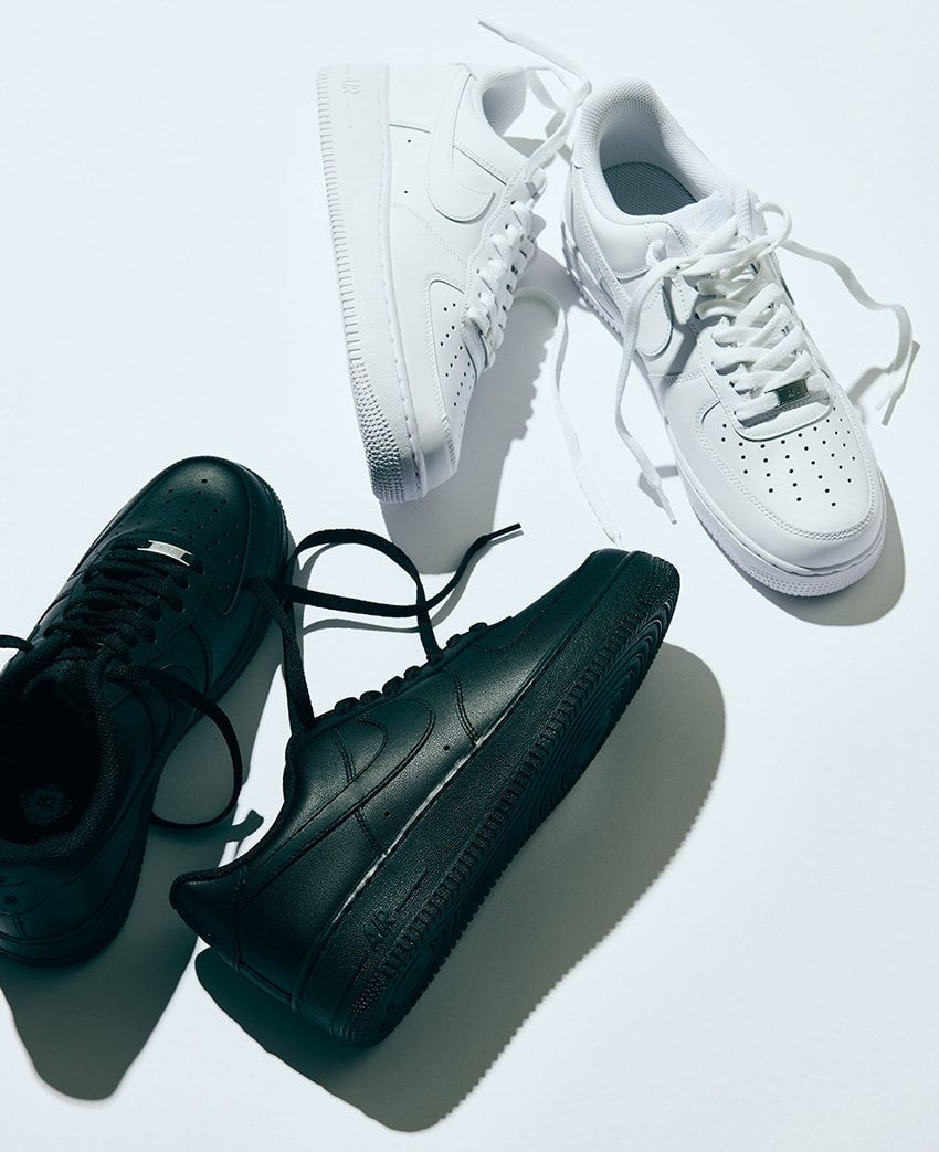 支持率No.1は「エア フォース 1」。スタイリストが仕事でヘビロテするモノトーンスニーカー5選 - 7枚目の画像