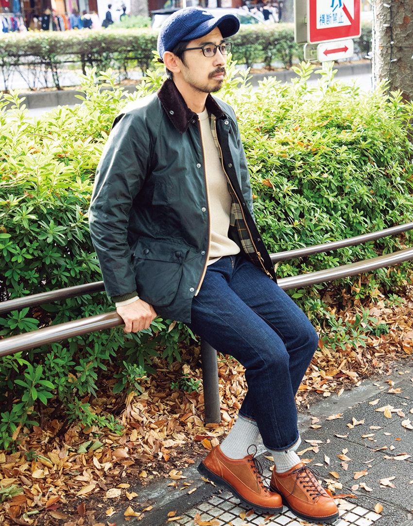 英国の名門「バブアー」の参考コーデ集。定番“ビデイル”からコラボまでスナップ9選 - 2枚目の画像