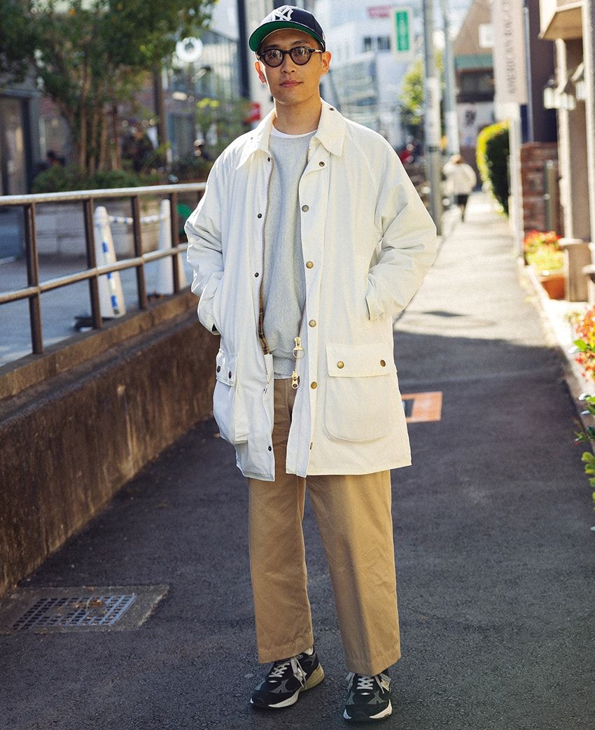 英国の名門「バブアー」の参考コーデ集。定番“ビデイル”からコラボまでスナップ9選 - 3枚目の画像