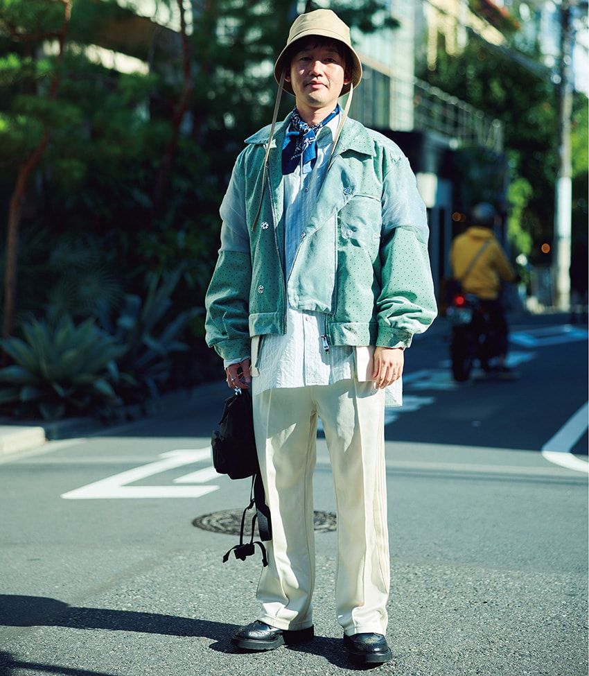 洒落た人のシャツは今、ストライプ！ メインで、インナーで、上手く着こなす10人の好サンプル - 6枚目の画像