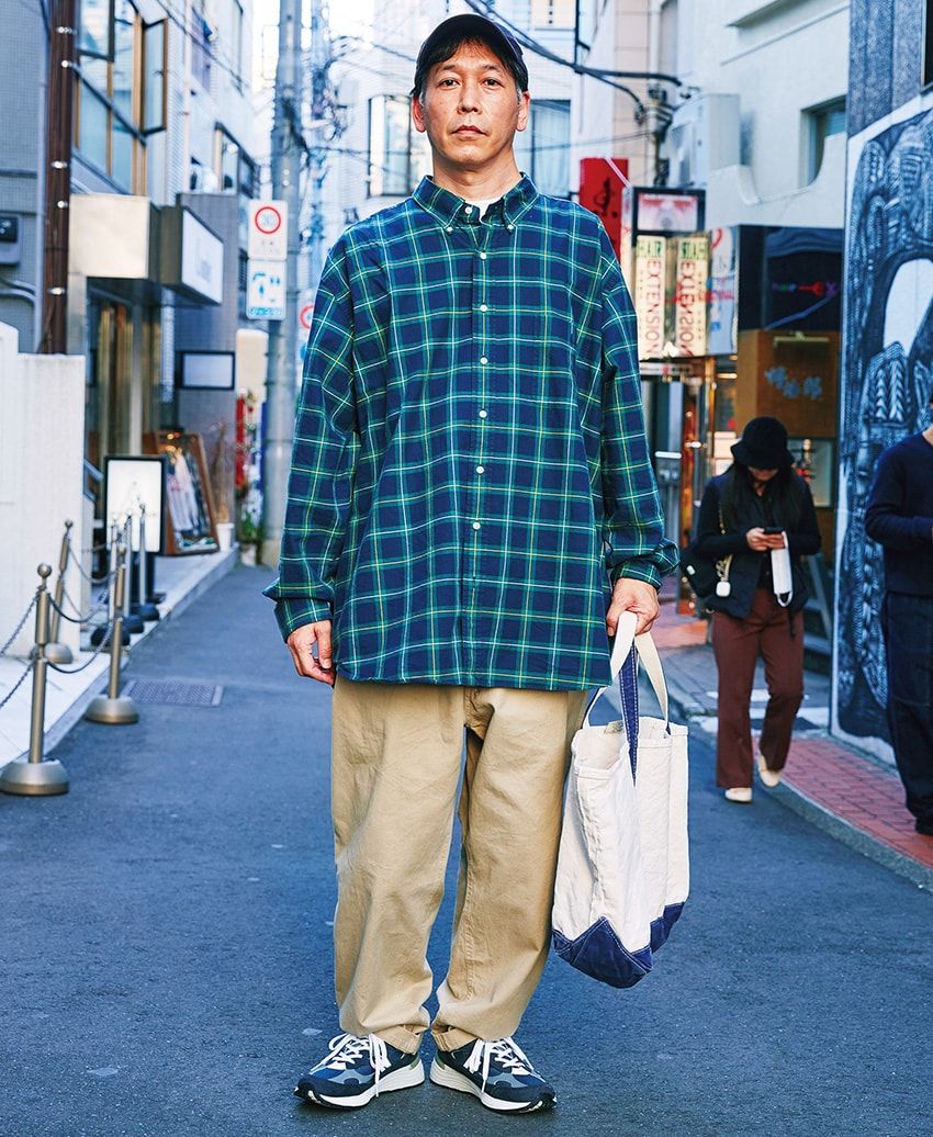 冬こそチェックの使い時。伝統柄を個性的に着こなす10人のチェックコーデ - 1枚目の画像