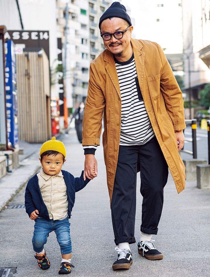 洒落た8人の休日パパをパパラッチ！ 気取らず自然体な親子ファッションの理想系 - 8枚目の画像
