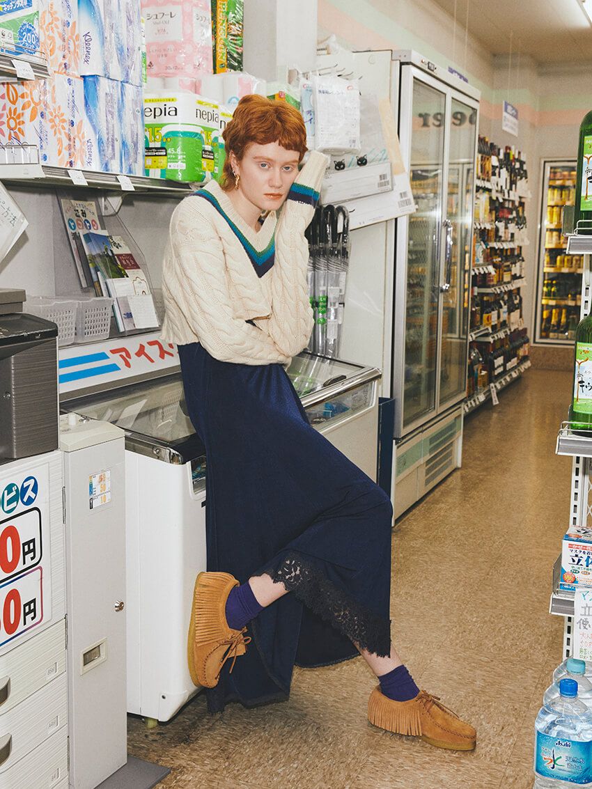 フリンジ付きワラビーは「クラークス オリジナルズ×アンスクリア」の初コラボ作！ - 5枚目の画像