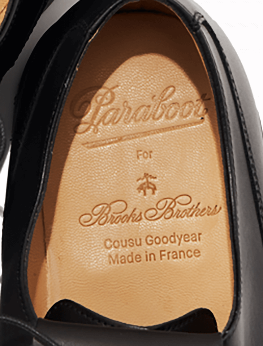 「ブルックス ブラザーズ×パラブーツ」のシャンボードは、グッドイヤー製法で一層ドレス顔に - 6枚目の画像
