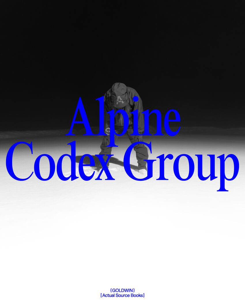 「ゴールドウイン」がアクチュアル・ソースとコラボ。架空のハイキンググループのユニフォームを作った！ - 2枚目の画像