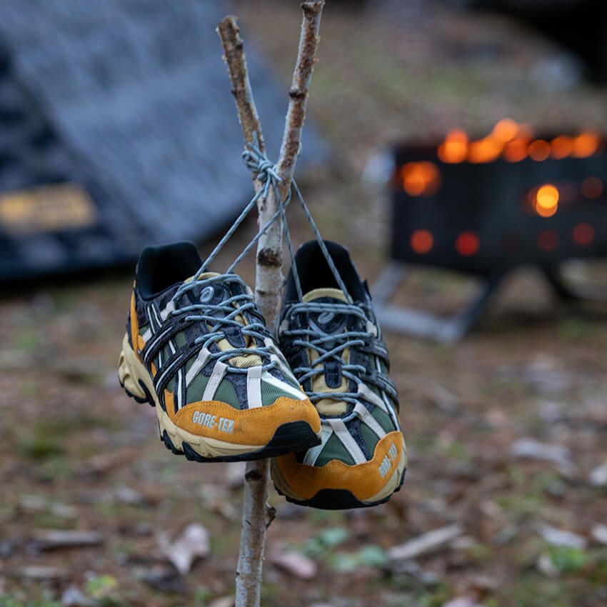 ゴアテックス印の「アシックス」はアトモス＆グリップスワニーとのトリプルコラボ！ - 16枚目の画像