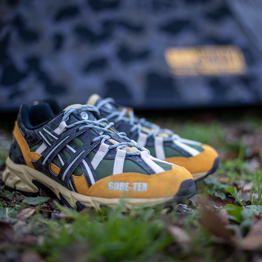ゴアテックス印の「アシックス」はアトモス＆グリップスワニーとのトリプルコラボ！ - 13枚目の画像