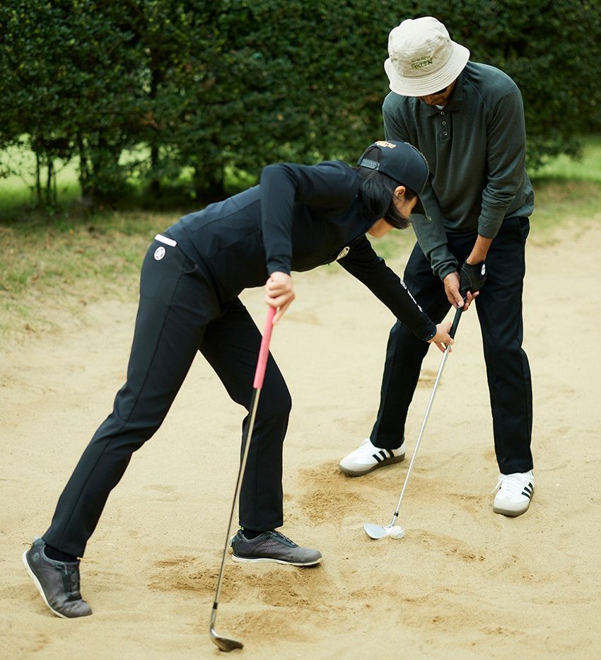 「バンカーではボールを打つな」プロ直伝！超初心者のためのバンカー&パター攻略法 - 4枚目の画像