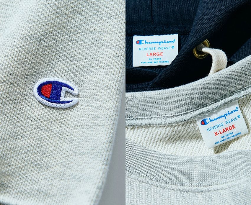 チャンピオンにロスアパ……プロがヘビロテしまくる、無地スウェット3選 - 6枚目の画像